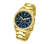 Maserati R8853100026 Competizione 43mm Multifunctión Cuarzo Unisex Azul Oro ...