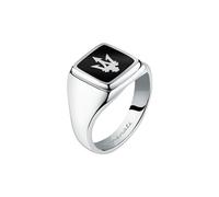 Maserati Jewels Anillo Hombre de Acero, esmalte - JM222AVD070