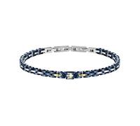 Maserati Maserati Jewels Pulsera Hombre, 22 cm, en Acero, Cerámica, PVD - JM420ATI01