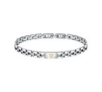 Maserati Maserati JEWELS Pulsera Hombre de Acero, El enchapado en oro - JM420ATH05