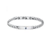 Maserati Jewels Pulsera Hombre de Acero, IP azul - JM222AVD05