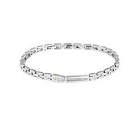 Maserati Pulsera de acero para hombre, longitud 21,5 cm, colección ICONIC - JM324AVD54