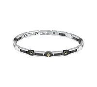 Maserati Pulsera de Hombre en Acero, Cerámica, IP Oro Amarillo, IP Negro, Colección Cerámica - JM423ATZ30