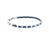 MASERATI Pulsera Hombre de Acero, Cerámica, Colección CERAMIC, Tridente