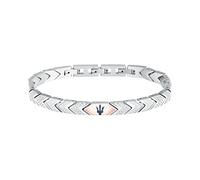 Maserati Pulsera Hombre en Acero, Colección ICONIC, Diseño de Espiga - JM225AVD90