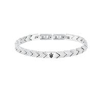 Maserati Pulsera Hombre en Acero, Colección ICONIC, Diseño de Espiga - JM225AVD91