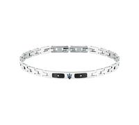 Maserati Pulsera Hombre en Acero, Diamantes Naturales, Colección DIAMONDS, Ideas de Regalo - JM125ATY24