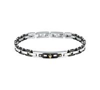 MASERATI Pulsera Hombre en Acero, Oro 18k, Cerámica, Colección CERAMIC GOLD - JM424AXU01