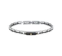 Maserati Pulsera Hombre en Acero, Oro 18k, Cerámica, Colección CERAMIC GOLD - JM424AXU06