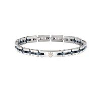 Maserati Pulsera para hombre, Colección Jewels, en Acero inoxidable, cerámica - JM220ASR08