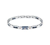 Maserati Pulsera para Hombre de Acero, Cerámica, IP Oro Rosa, IP Azul, Colección Cerámica - JM523ATZ33