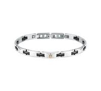 Maserati Pulsera para Hombre en Acero, Cerámica, Colección CERAMIC, Negro - JM424ATZ49