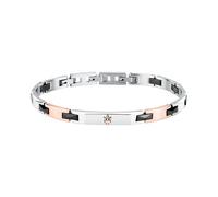 Maserati Pulsera para Hombre en Acero, Cerámica, Colección CERAMIC, Negro - JM424ATZ50
