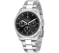 Maserati R8853100023 Competizione 43 mm Cuarzo Unisex Negro Plata 10 ATM