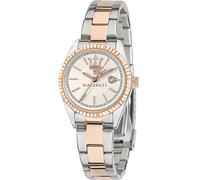 Maserati Reloj para Mujer, Colección Competizione, Movimiento de Cuarzo, Solo Tiempo con Fecha, en Acero y PVD Oro Rosa - R8853100504