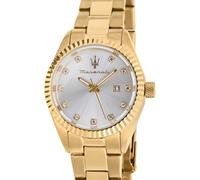 Maserati R8853100506 Reloj de pulsera Competizione 31mm Cuarzo Unisex Plata Oro