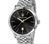 Maserati R8853118024 Reloj de pulsera Epoca 42mm Cuarzo Unisex Negro Plata 10...