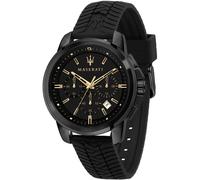 Maserati Hombre Reloj, Colección Successo Pulsera de Silicona R8871621011