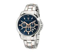 Maserati- Reloj de Acero de Cuarzo- Caja Azul- Accessories- Hombre- Gris- ONE SIZE- Reloj de Acero de Cuarzo- Caja Azul