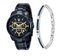Maserati Reloj de Hombre, Analógico, Cuarzo, Cronógrafo, Brazalete de Acero, Colección Successo - R8873621042