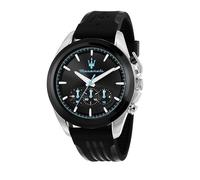 Maserati Reloj de Hombre, Cronógrafo, Analógico, 43 mm, Colección TRAGUARDO, Surnay, Silicona