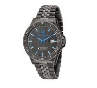 Maserati Reloj de Hombre, Hora, Fecha, Analógico, 44 mm, Colección Dark Edition, Dark Gun - R8853154003