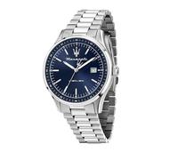 Maserati Reloj Hombre, Analógico, Hora, Fecha, 42 mm, Colección Sorpasso, Esfera Azul - R8853124004