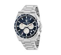 Maserati Reloj Hombre, Cronógrafo, Analógico, 43 mm, Colección Velocita', Esfera Azul - R8873652005