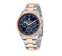 Maserati Reloj Hombre, Multifunción, Analógico, 43 mm, Colección COMPETIZIONE, Idea para Regalo - R8853100040