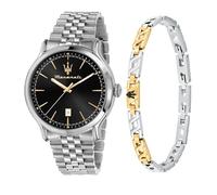 Maserati Reloj para Hombre, Analógico, Cuarzo, Sólo Tiempo, Brazalete de Acero, Colección Epoca - R8853118029