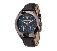Maserati Reloj para Hombre, Colección Traguardo, Movimiento de Cuarzo, cronógrafo, en Acero y Cuero - R8871612008