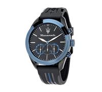 Maserati Reloj para Hombre Traguardo R8871612006 – Cronógrafo, Cuarzo, Acero y Poliuretano