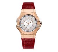 Maserati Reloj para Mujer, Colección Potenza, Movimiento de Cuarzo, Solo Tiempo con Fecha, en Acero y Cuero - R8851108501