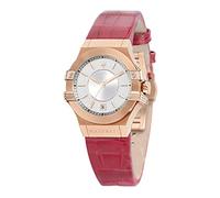 Maserati Reloj para Mujer, Colección Potenza, Movimiento de Cuarzo, Solo Tiempo con Fecha, en Acero y Cuero - R8851108501