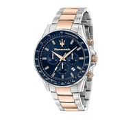 Maserati Reloj Sfida Hombre, cronógrafo de cuarzo, 44 mm