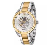 Maserati Traguardo - Reloj Hombre Automático Blanco Y Oro (R8823112004)