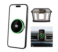 MaserWeller Qi2.2 Max 25W Cargador de coche inalámbrico rápido soporte de teléfono para Nissan Murano 2015-2024, soporte de teléfono de rotación de 360° compatible con MagSafe, soporte para teléfono