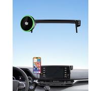 MaserWeller Qi2.2 Max - Cargador de coche inalámbrico rápido de 25 W para Toyota Sienna 2021 2022 2023 2024 pantalla de 9 pulgadas, soporte magnético para teléfono compatible con MagSafe
