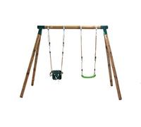 | MASGAMES | Columpio de Madera KADI | con Asiento de bebé (192 cm)