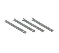 MASGAMES | Set de 4 Anclajes | para Fijar en Suelos de Tierra con Dados de hormigón | para Columpios, mesas de Picnic, Casitas de Madera |