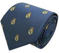 MasGemelos - Corbata escudo Real Madrid de Madrid en azul marino Tie