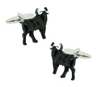 MasGemelos - Gemelos Toro de Lidia Negro Cufflinks