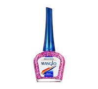 MASGLO Esmalte DE UÑAS Brillo Rosa 13,5 ML, Estándar