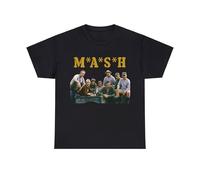 Mash T-Shirt Alan Alda, Loretta Swit, Mike Farrell, Harry Morgan Black S