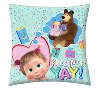 Masha and the bear almohada presents yay! 40 x 40 cm