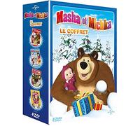 Masha et Michka - Le Coffret : Les Rois du cirque + Graines d'artistes + La Journée des confitures + Le Petit cheval bossu [Francia] [DVD]