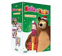 Masha et Michka - Le Coffret : Les Trois Mousquetaires + Tous sur la glace + Joyeux Noël + La fille des neiges [Francia] [DVD]