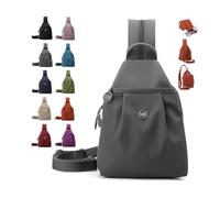 MASHANGGOU Bolsa impermeable de 2 vías Commuter Bag,2026 New 3 en 1 Anti-Theft Travel Tote Bag Multi-Compartment Oxford Small Backpack, gris, Mittelgroße