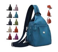 MASHANGGOU Bolsa impermeable de 2 vías Commuter Bag,2026 New 3 en 1 Anti-Theft Travel Tote Bag Multi-Compartment Oxford Small Backpack, azul, Mittelgroße