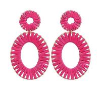 Mashaouyo Pendientes de aro de perlas para mujer, aretes de amante, aretes rectangulares colgantes con borla para mujer, ligeros, joyería sensible para mujer, talla única